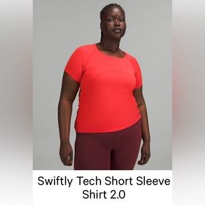 Lululemon Swiftly 2.0 Short Sleeve size 2